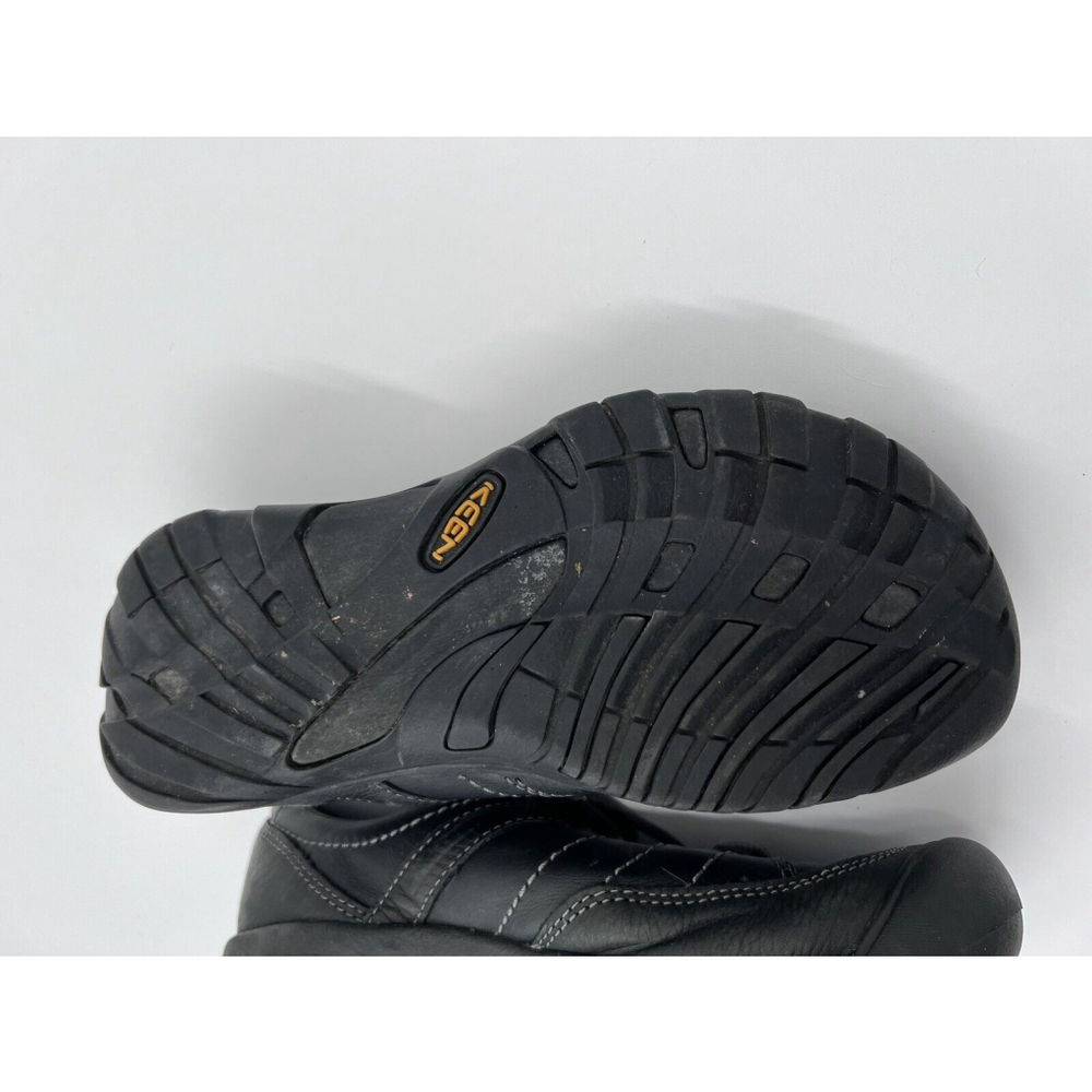 Keen Presidio Shoes Women sz 6.5 Black Leather Comfort Walking Trail Active NWOT - Picture 8 of 8
